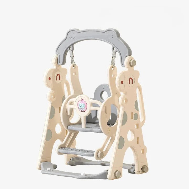 Balancelle bebe Girafe gris avec son