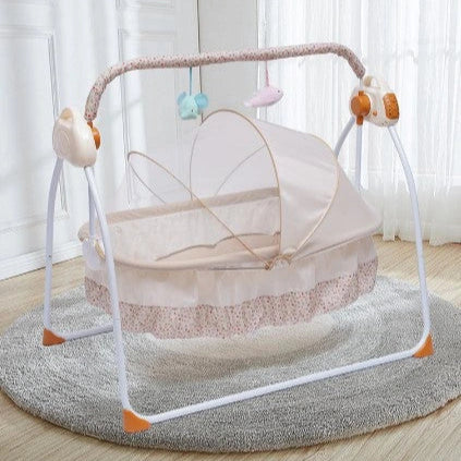 Balancelle bébé électrique confort avec moustiquaire
