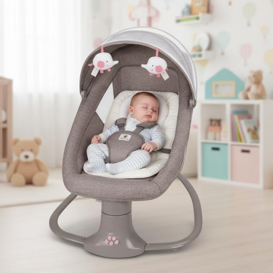 Transat bébé électrique taupe