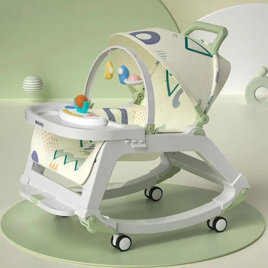 Transat bebe evolutif 5 en 1 vert