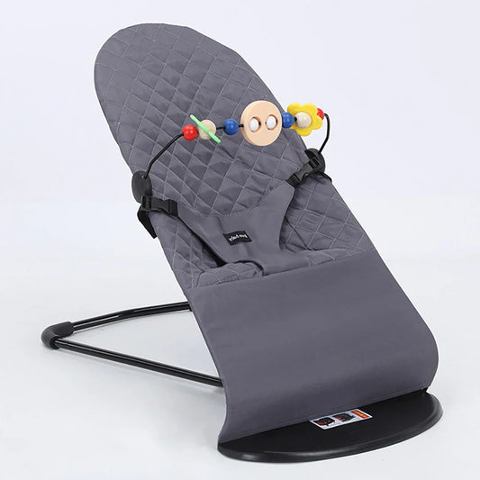 Transat bebe inclinable gris