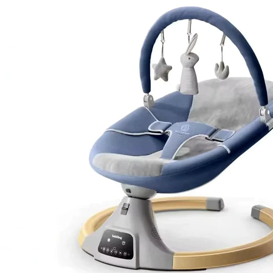 Transat bébé électrique multifonction bleu