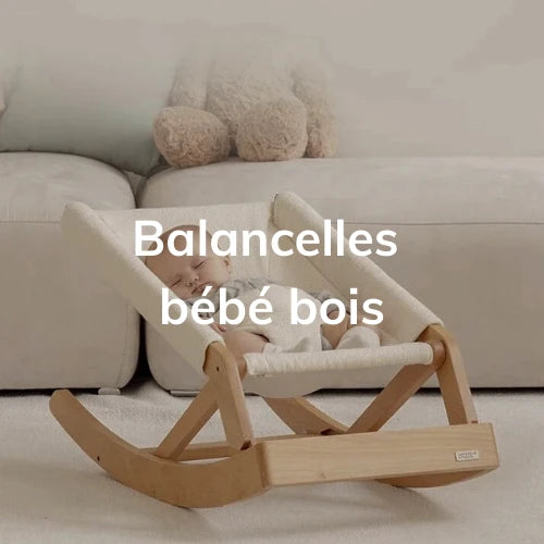 Balancelles bébé bois