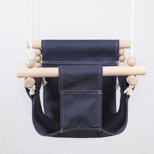 Balancelle_bebe_en_bois bleu