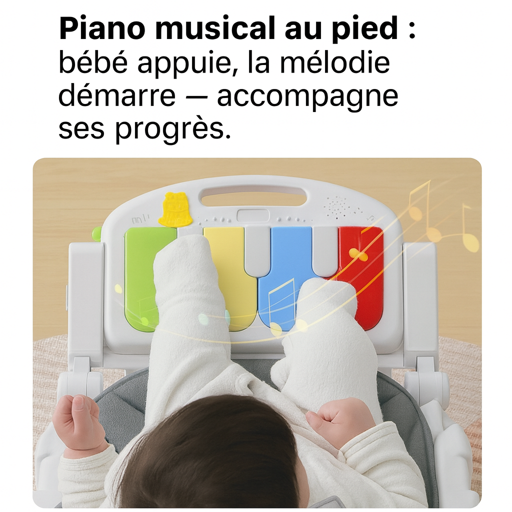 Balancelle bébé électrique 3-en-1 blanc