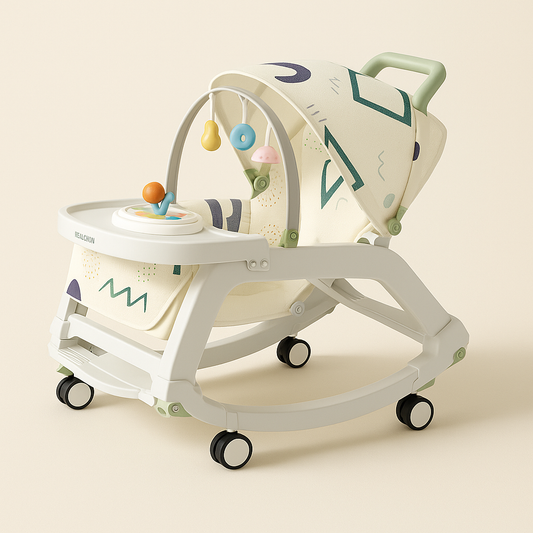 Transat bébé évolutif 5 en 1 vert