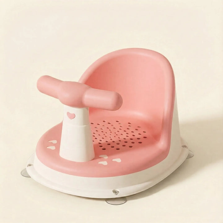 Transat bébé bain ergonomique rose
