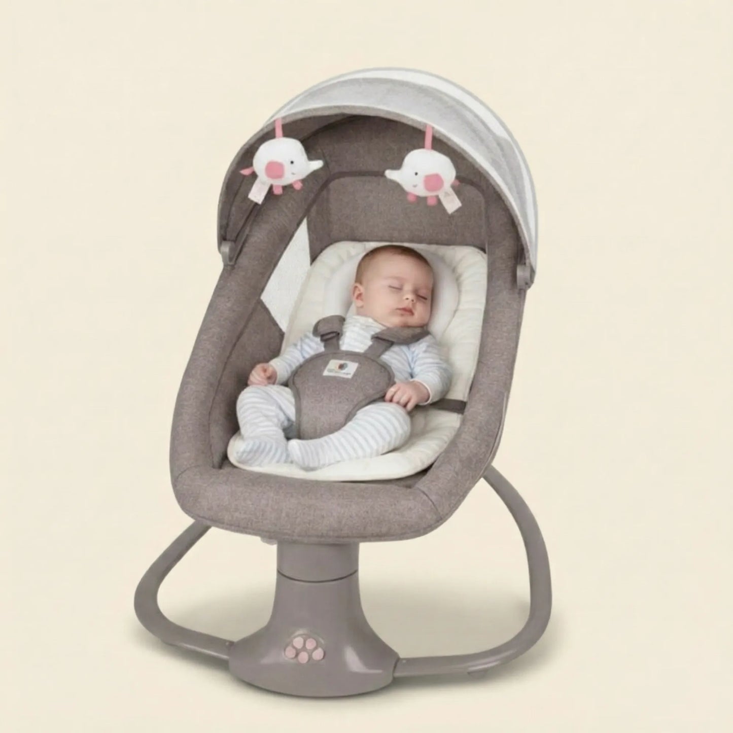 Transat bébé électrique taupe