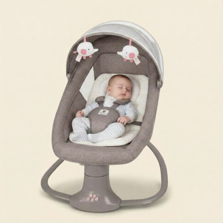 Transat bébé électrique taupe