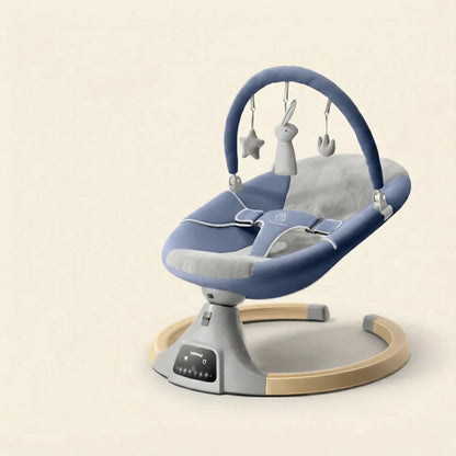 Transat bébé électrique multifonction bleu