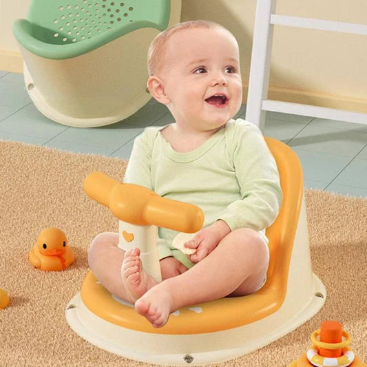 Transat bebe bain avec ventouses et dossier ergonomique