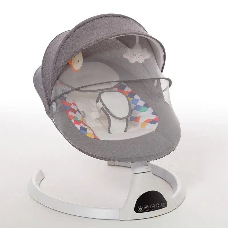 Transat bébé électrique avec Bluetooth gris