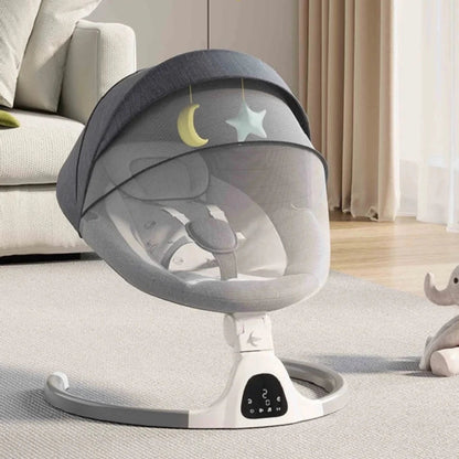 Transat bébé électrique avec moustiquaire et télécommande
