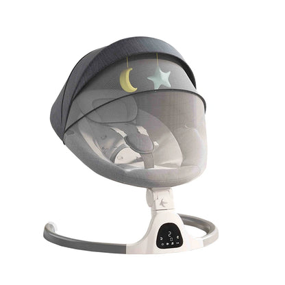 Transat bebe electrique gris