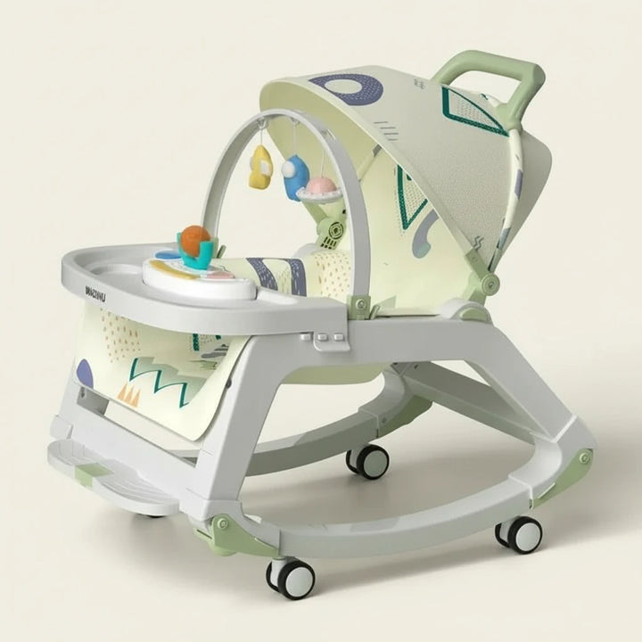 Balancelle bébé évolutif 5 en 1 vert