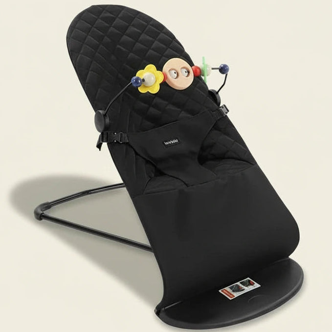 transat bebe pliable noir